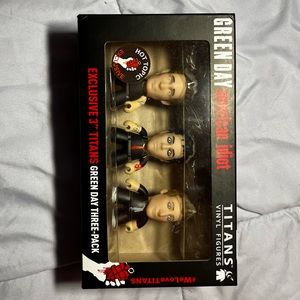 Hottopic Exclusive Green Day Figures